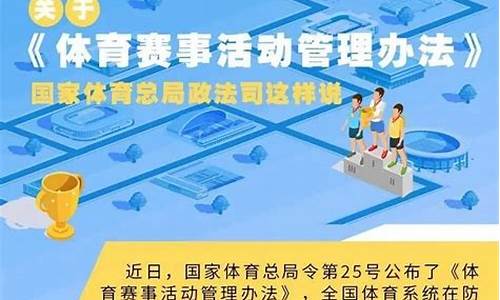 体育赛事管理办法国家体育总局令25号,体育赛事管理办法